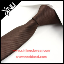 100% Handmade Polyester Necktie Solid Color Skinny